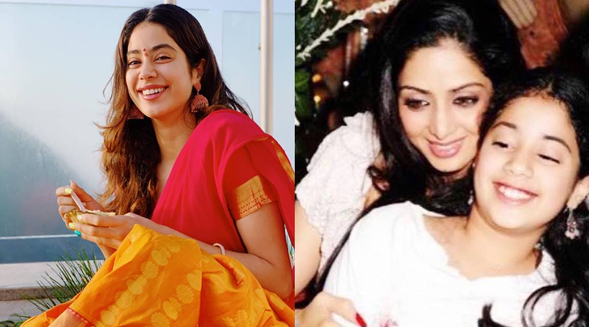 Janhvi Kapoor reveals Sridevi 'was obsessed' with the meaning of her name:  'She would keep looking at me and telling me…' | Entertainment News,The  Indian Express