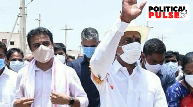 While CM KCR would continue as the TRS supremo at the national level, 46-year-old KTR is likely to be given the party's charge in the state. (Photo: Twitter/@KTRTRS)