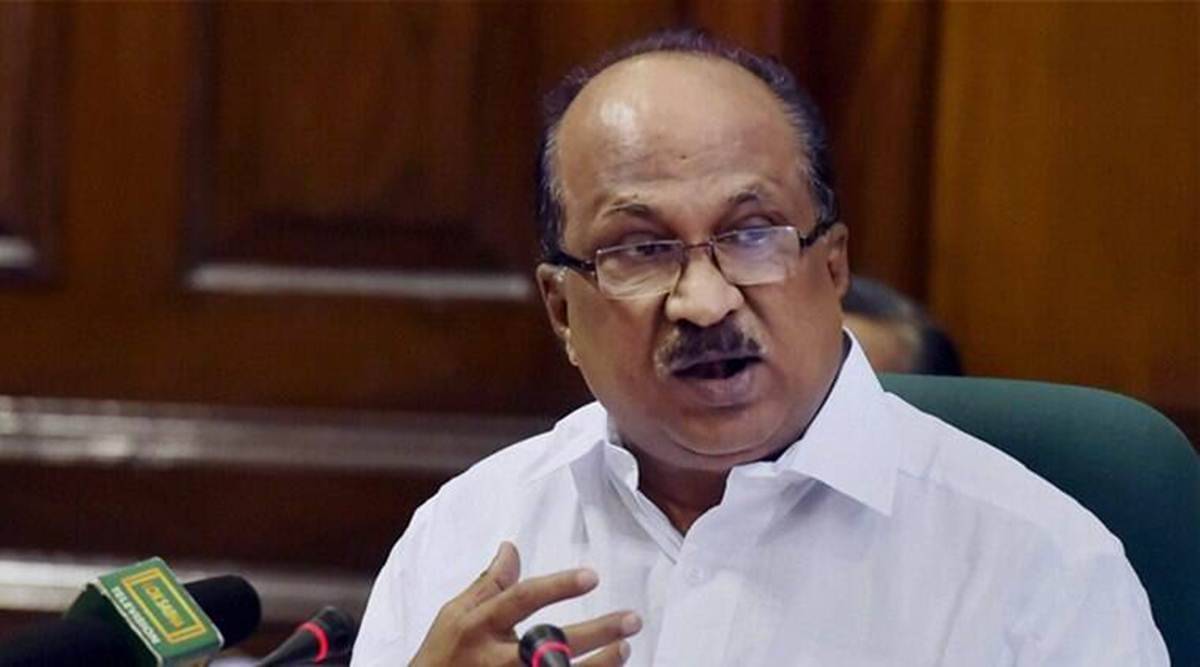 Kerala  leader KV Thomas. (File photo)