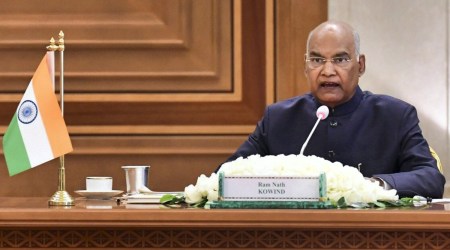 Ram Nath Kovind, Porbandar, Bhupendra Patel, Chandigarh news, Chandigarh, Indian express, Indian express news, Punjab news