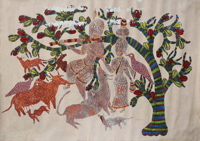 Imagine a forest: The art of Gond artist Jangarh Singh Shyam and its