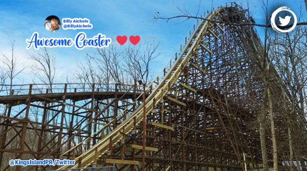 world's longest wooden roller coaster, Ohio, Kings Island, roller coaster, longest roller coaster, indian express