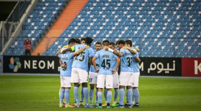 The victory over Air Force Club Iraq ensured that their primary goal was met, but now Mumbai could possibly advance in the tournament. (Mumbai City FC/Twitter)