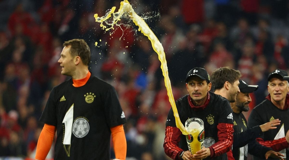 Bayern Munich win tenth straight Bundesliga title after Champions