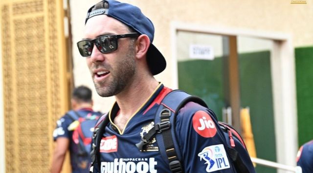 Glenn Maxwell, ipl 2022, Glenn Maxwell ipl 2022, RCB captain Faf du Plessis, sports news, indian express