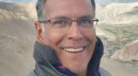 Milind Soman, Milind Soman news, Milind Soman fitness, Milind Soman pushups, Milind Soman doing push-ups, Milind Soman exercising, Milind Soman fitness routine, Milind Soman pushups Brahmaputra river, indian express news