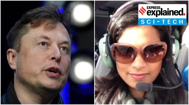 Billionaire Elon Musk posted a meme with Twitter's top executive Vijaya Gadde (R), accusing the platform of left-wing bias. (File)