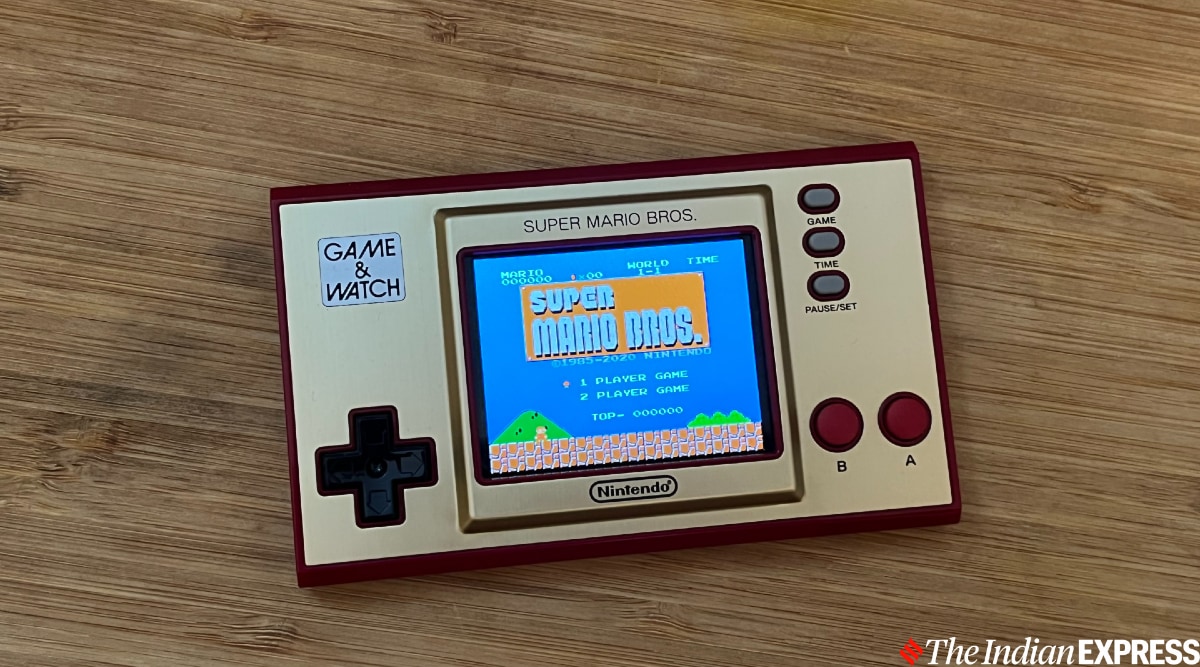 New Game & Watch Super Mario Bros Nintendo handheld Game Welcome