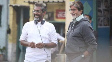 Nagraj Manjule and Amitabh Bachchan