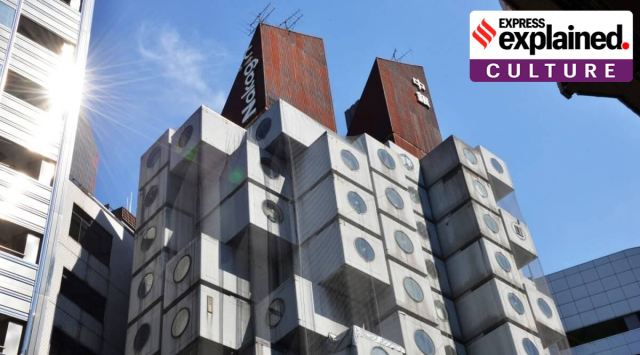 The Nakagin Capsule Tower in Tokyo, pictured in 2009. (Reuters Photo/File)