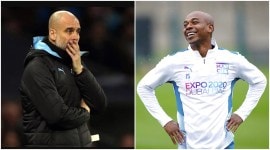 Pep Guardiola and Fernandinho