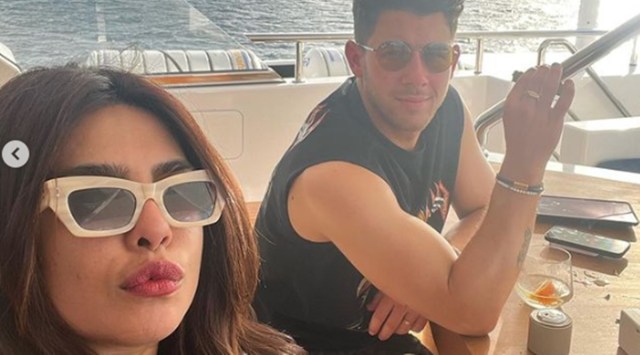 Priyanka Chopra, Priyanka Chopra Easter celebrations, Priyanka Chopra Easter 2022 look, Priyanka Chopra and Nick Jonas Easter date, indian express news