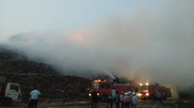 A waste-to-energy facility is supposed to come up at the site. (Express photo)