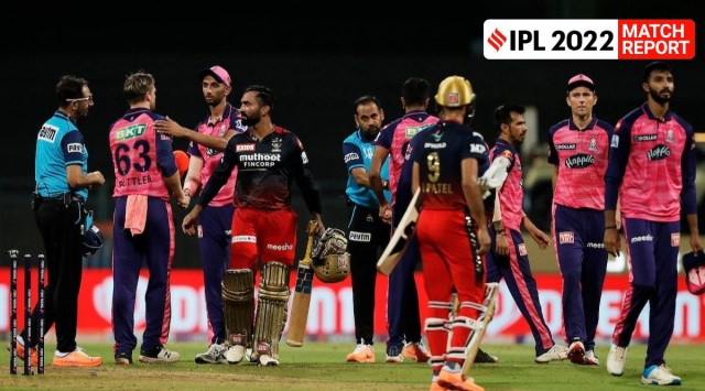 Royal Challengers Bangalore defeated Rajasthan Royals by 4 wickets. (Photo by Saikat Das / Sportzpics for IPL)