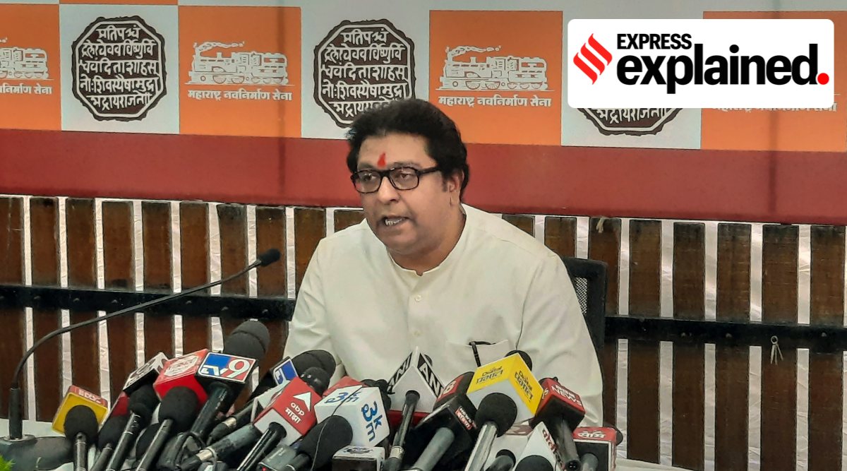 Maharashtra Navnirman Sena (MNS) chief Raj Thackeray addresses a press conference in Pune, Sunday, April 17, 2022. (PTI Photo/File)