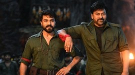 Ram Charan and Chiranjeevi, Acharya movie review