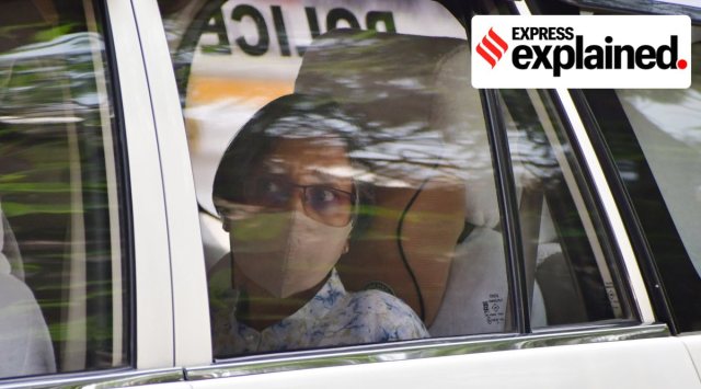 Rashmi Shukla is under probe for alleged tapping of phones of Sanjay Raut. (Express Photo: Ganesh Shirsekar, File)