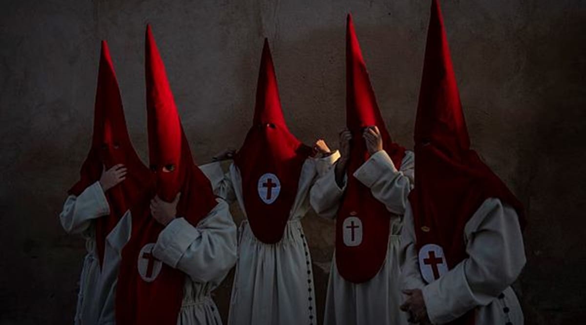 Easter religious processions, COVID-19 pandemic, Easter processions in Spain, Spanish Easter processions, indian express news