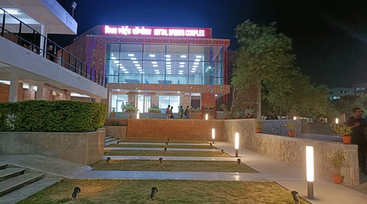 The Mittal Sports Complex at IIT Delhi.