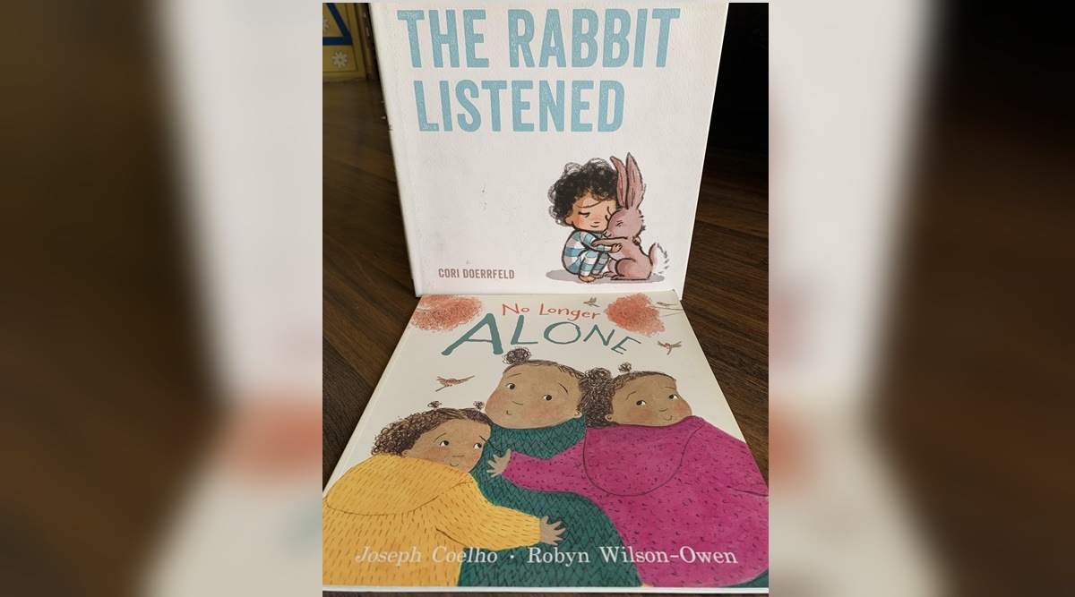 Picture Book Beats: The Silence of the (H)Ears, picture books, THE RABBIT LISTENED, NO LONGER ALONE, children's book, books for kids, reading for kids, reading with kids, interesting children's book, parenting, indian express news