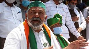 Rakesh Tikait, Chhattisgarh, Chhattisgarh government, land acquisition, Bharatiya Kisan Union, Indian Express, India news, current affairs, Indian Express News Service, Express News Service, Express News, Indian Express India News