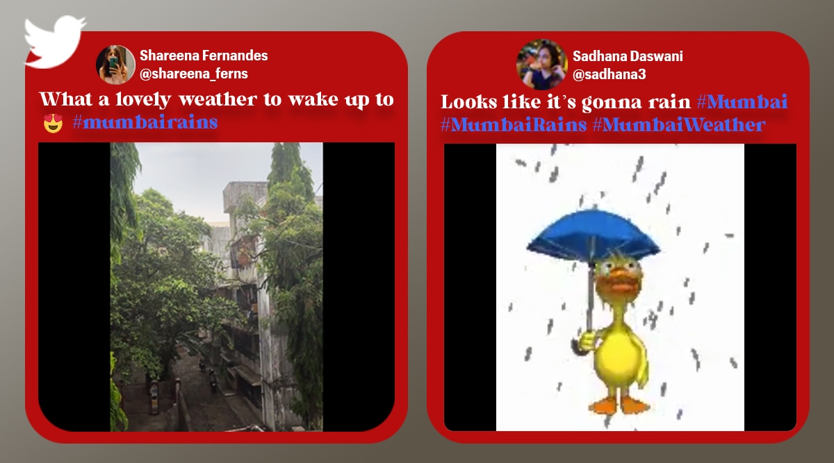 mumbairains, rains in Mumbai, Mumbai, weather in Mumbai, rain, memes, mems on Mumbai rain, indian express