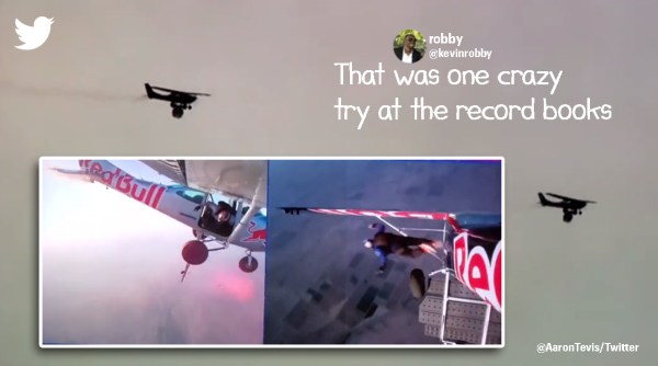 plane swap, Redbull plane swap, plane swap attempt fails, plane swap video, Arizona, US, indian express