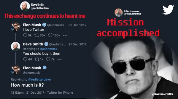 Elon Musk buys Twitter, screenshot of chat between Twitter user and Elon Musk, Twitter, Elon Musk aimed to buy Twitter in 2017, indian express