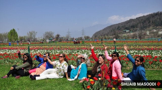 Jammu and Kashmir typically is among the top tourism destinations for domestic travellers in the summer season. (Express/Shuaib Masoodi)