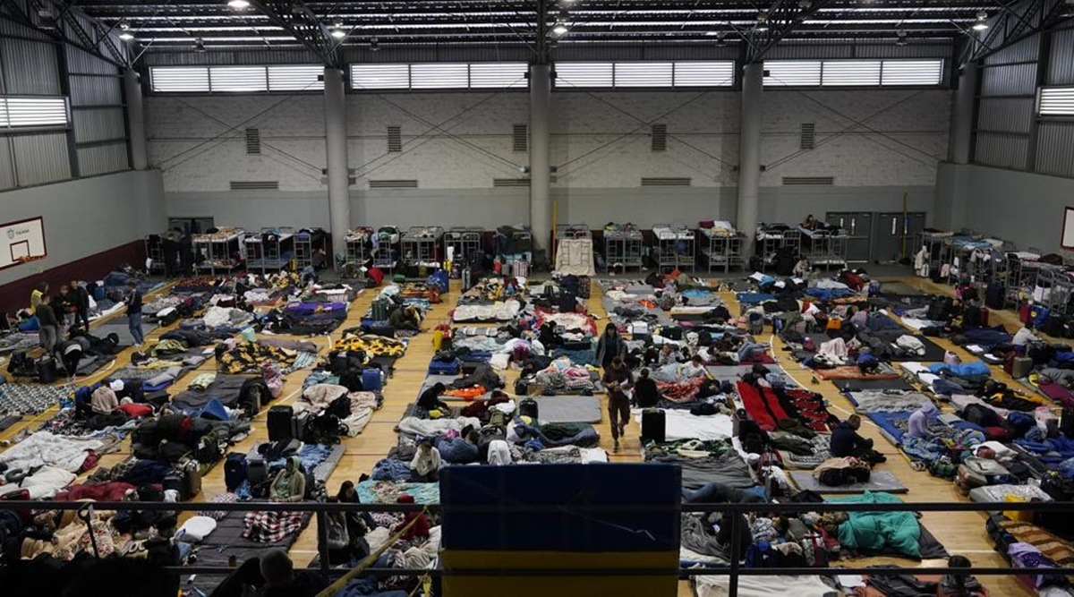 US, Ukraine, Ukrainian refugees, Mexico, Ukraine refugees, Ukraine war, World news, Indian express, Indian express news, current affairs