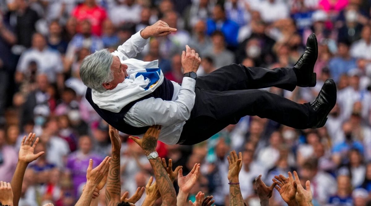 Real Madrid, Real Madrid's head coach, Carlo Ancelotti