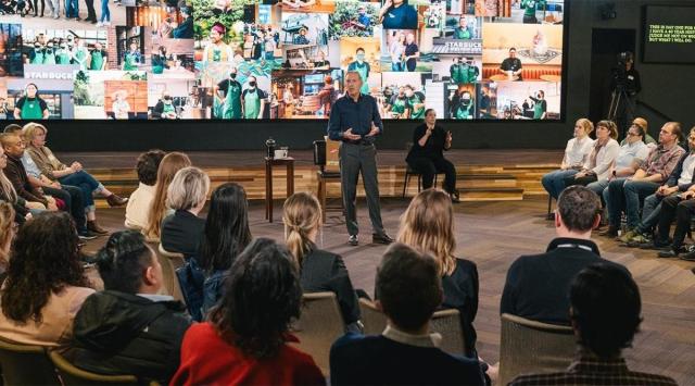 Starbucks CEO announces NFTs to workers amid union drive. (Photo: Starbucks)