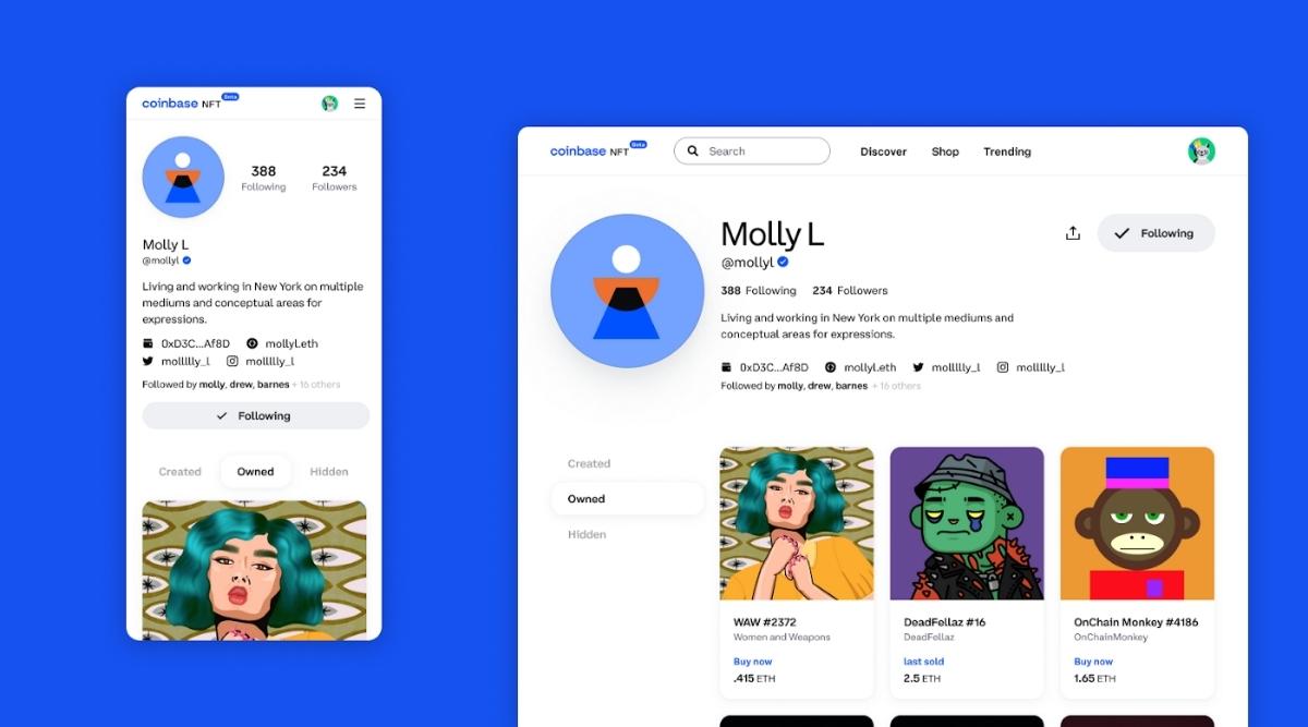 Crypto exchange Coinbase opens up NFT marketplace to all users
