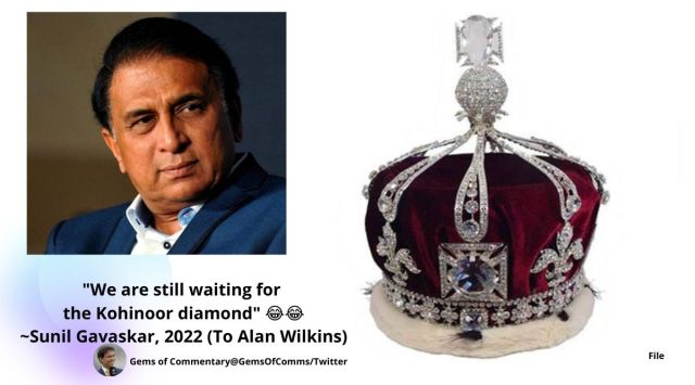 Kohinoor diamond, Sunil Gavaskar demands Kohinoor diamond, IPL, Sunil Gavaskar commentary, indian express