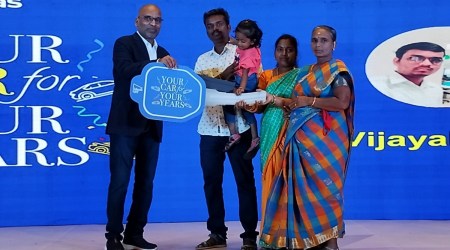 The Maruti Suzuki cars – ranging from S-Cross to Vitara Brezza and Baleno – were gifted on Monday