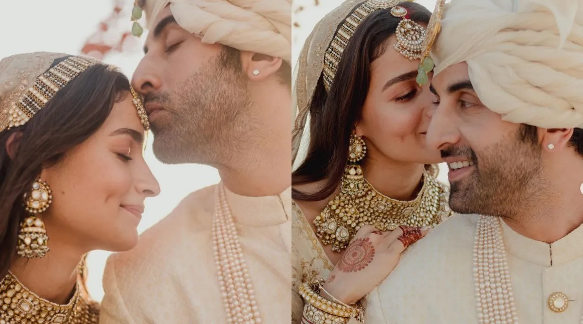 Alia Bhatt-Ranbir Kapoor Wedding First Pics: Alia Ranbir Ties the ...