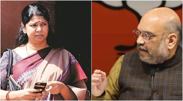 Kanimozhi; Amit Shah