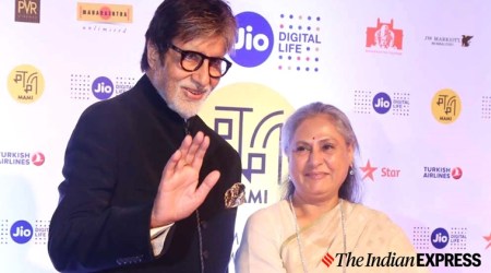 Amitabh Bachchan with Jaya Bachchan