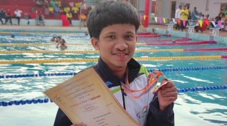 Maharashtra: 18-yr-old Devanshu Rewatkar conquers autism to win swimming medal