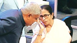 Mamata Banerjee, Jagdeep Dhankhar, Bengal Government, West Bengal government, Bengal Global Business Summit (BGBS), West Bengal, Kolkata, West Bengal news, Kolkata news, India news, Indian Express News Service, Express News Service, Express News, Indian Express News