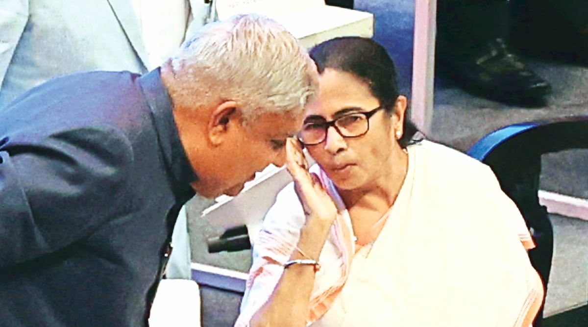 Mamata Banerjee, Jagdeep Dhankhar, Bengal Government, West Bengal government, Bengal Global Business Summit (BGBS), West Bengal, Kolkata, West Bengal news, Kolkata news, India news, Indian Express News Service, Express News Service, Express News, Indian Express News