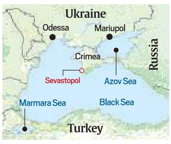 Why is the Black Sea crucial to Russia?