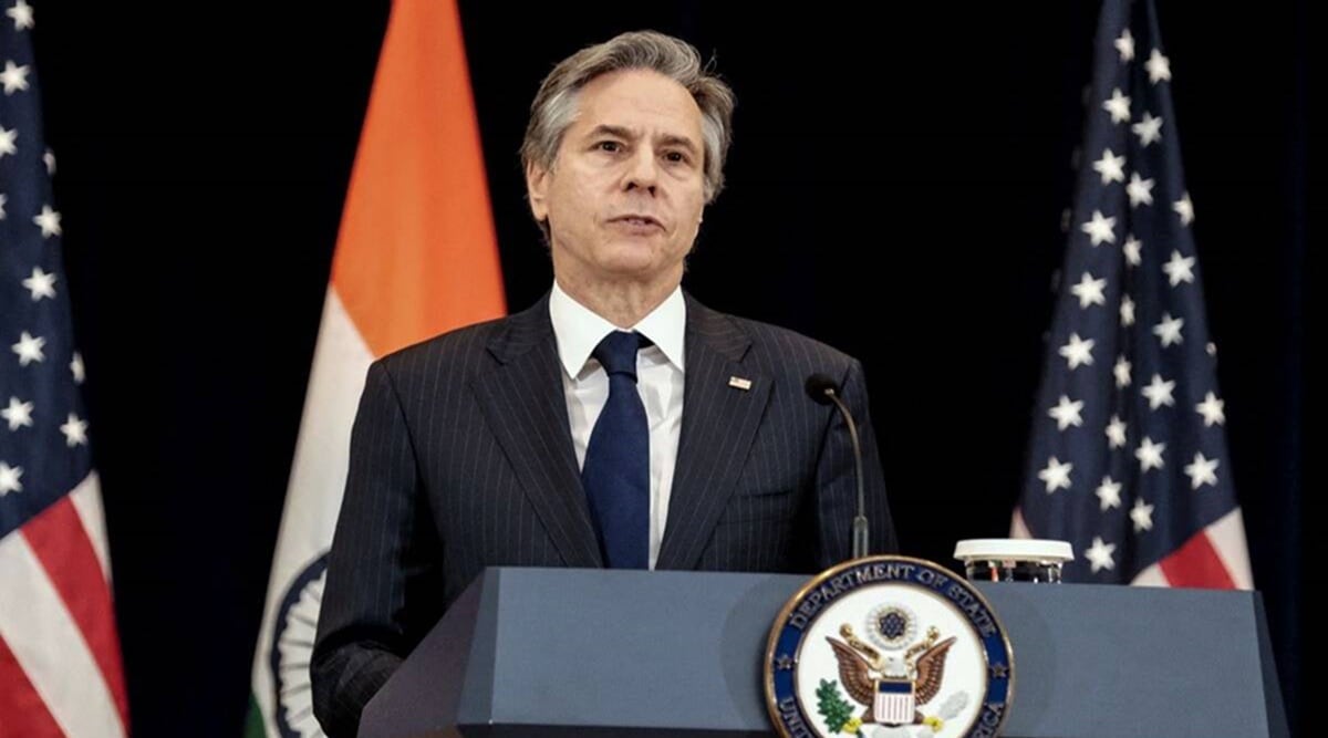 Antony Blinken, India, Human rights violations, United States, s jaishankar, rajnath singh, India news, Indian express, Indian express news, current affairs