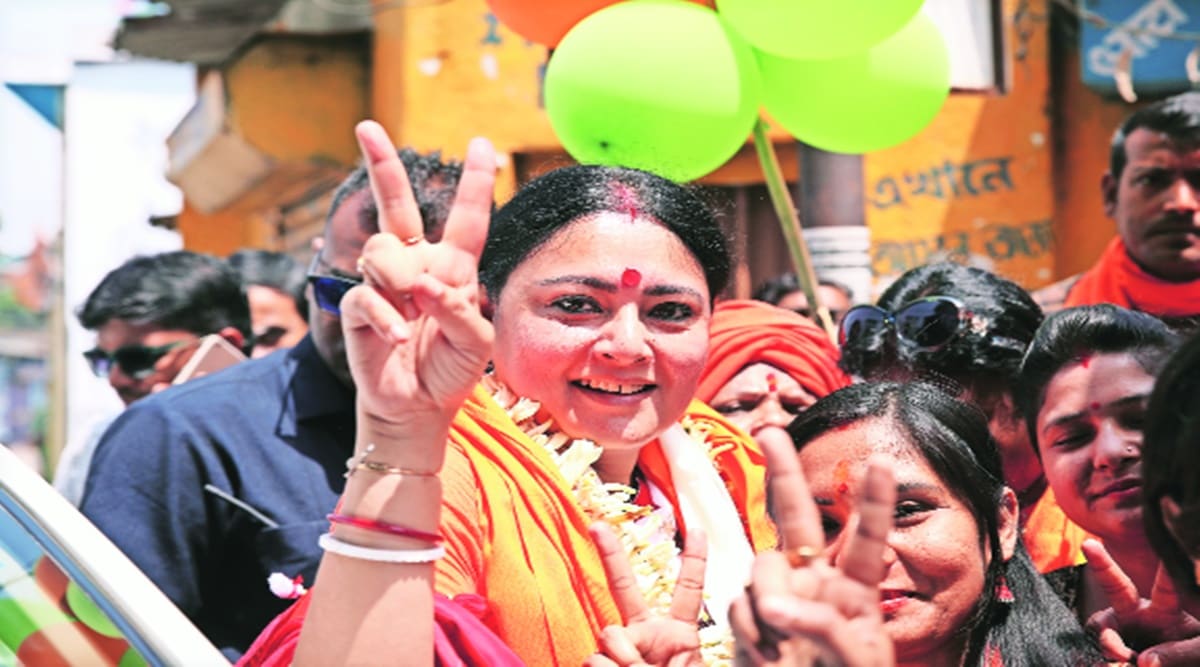BJP nominee talks religion, says choice between 'daughter of soil' &  outsider | Kolkata News - The Indian Express