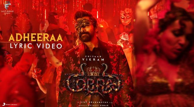 Cobra stars Vikram in the lead, 