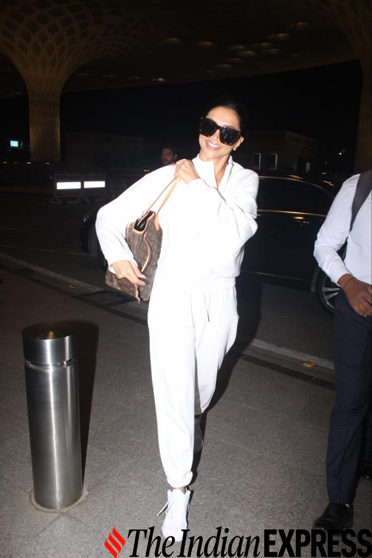 Deepika Padukone Spotted In A Chic White Jumpsuit, The Price Of