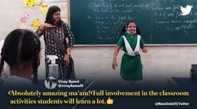 They love role reversal': How this teacher learnt some moves from her little  student | Trending News,The Indian Express