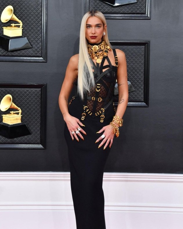 dua lipa, grammys 2022