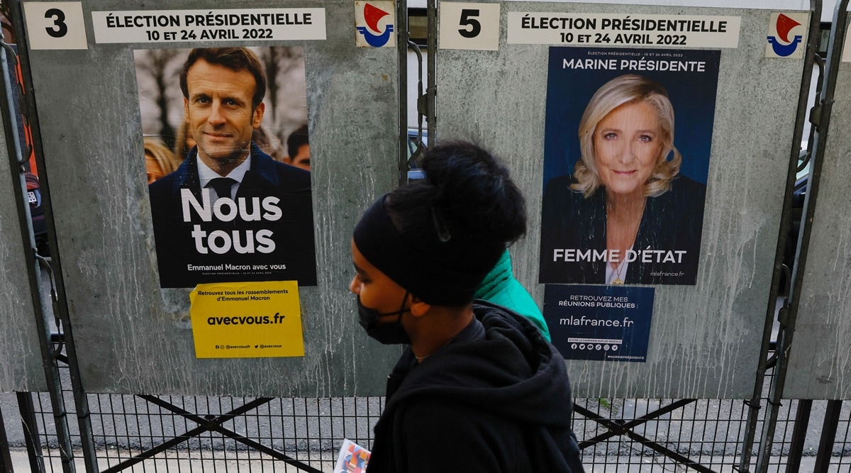 Macron and Le Pen battle over pensions as French election race tightens ...