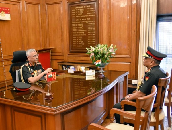 जनरल मनोज पांडे जनरल एमएम नरवणे भारतीय सेना के चीफ ऑफ स्टाफ